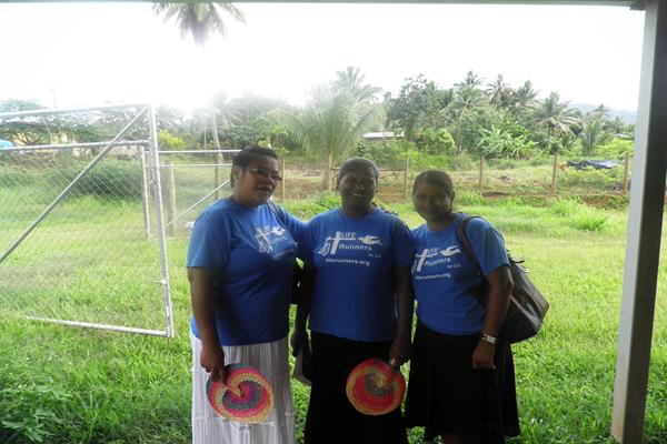 2nd day of visit – 3 ladies before visiting